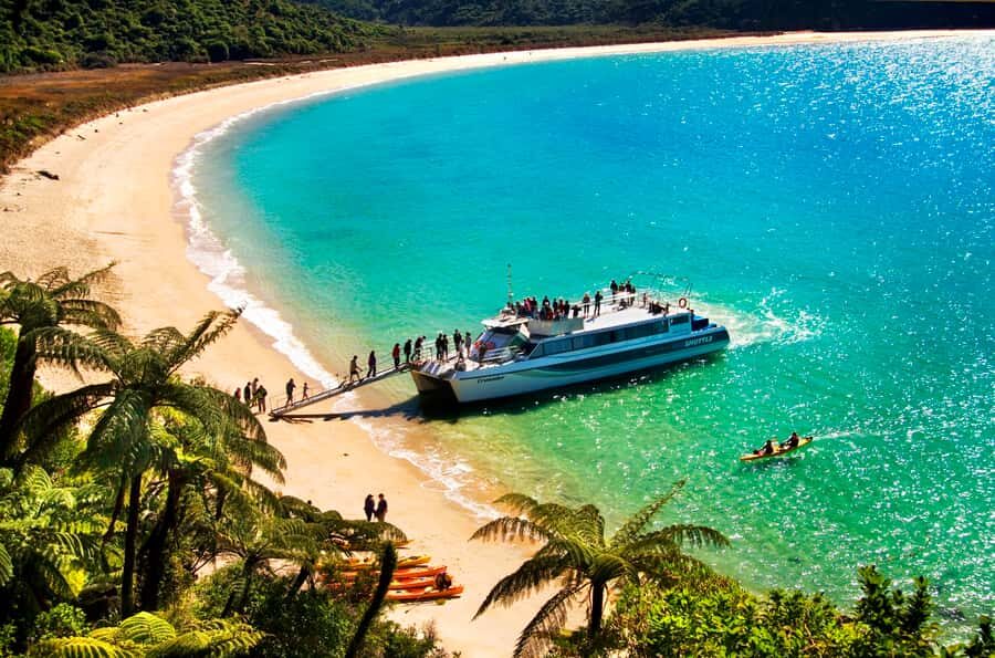 Abel Tasman National Full Park Scenic Cruise - Tonga Quarry and the quieter bays you see without hiking