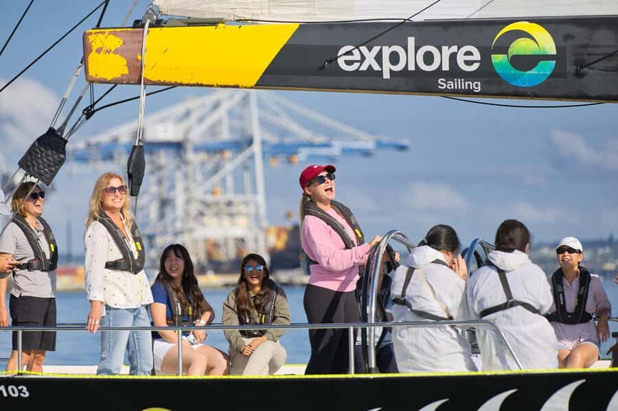 America’s Cup 2-Hour Sailing Experience Waitemata Harbour - What you’ll actually feel during tacks, jibes, and speed runs