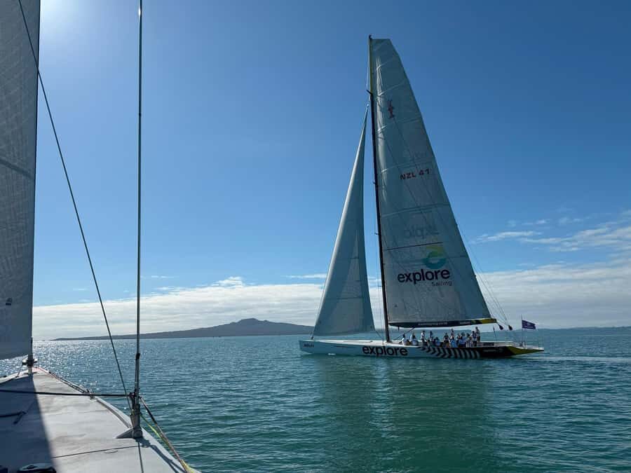 America’s Cup 2-Hour Sailing Experience Waitemata Harbour - Viaduct Harbour meeting point: quick to find, easy to settle in