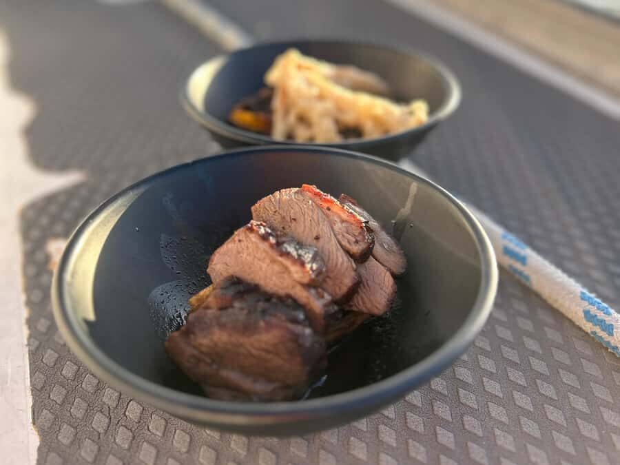 Auckland: Harbour Sailing Cruise with 3-Course Dinner - The set menu from The Lula Inn: what you’ll actually eat