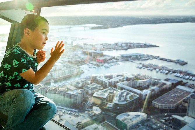 Auckland Sky Tower General Admission Ticket - Free WiFi and the photo reality: plan for souvenirs, or skip the upsells