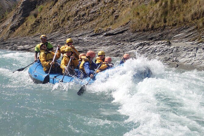 Family Adventures Rafting and Sightseeing Trip in Queenstown - Marmolada Café meeting point and getting kitted up
