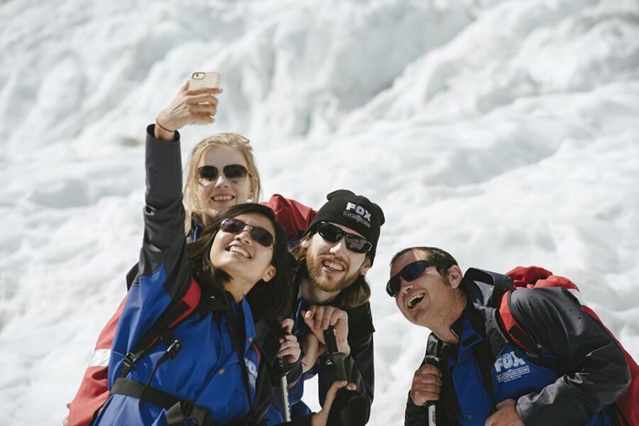 Fox Glacier: Up to 3 Hours Hike with Helicopter Transfer - Up to 3 hours on Fox Glacier: caves, arches, icefalls, and Victoria Falls