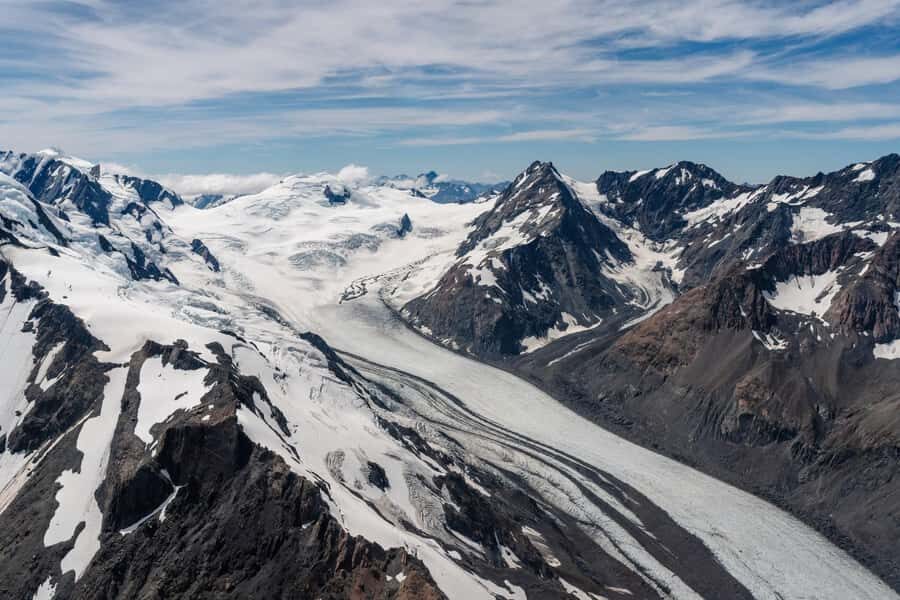Franz Josef: 35min Helicopter Trip over Two Glaciers - How the 35 minutes gets you real glacier time