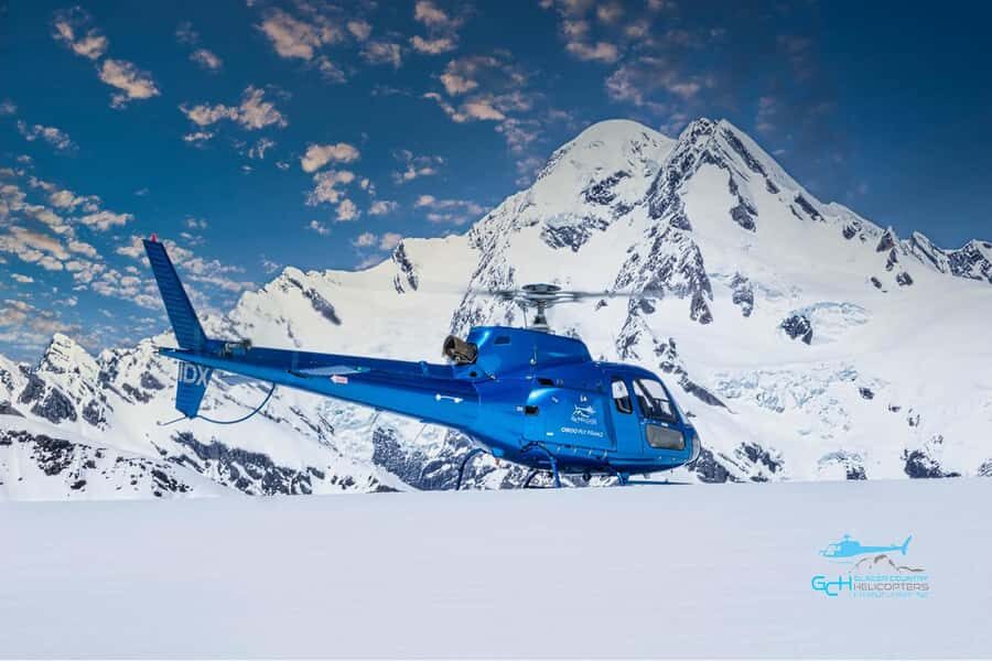 Franz Josef: 35min Helicopter Trip over Two Glaciers - The helicopter route: Franz Josef first, then Fox or Tasman