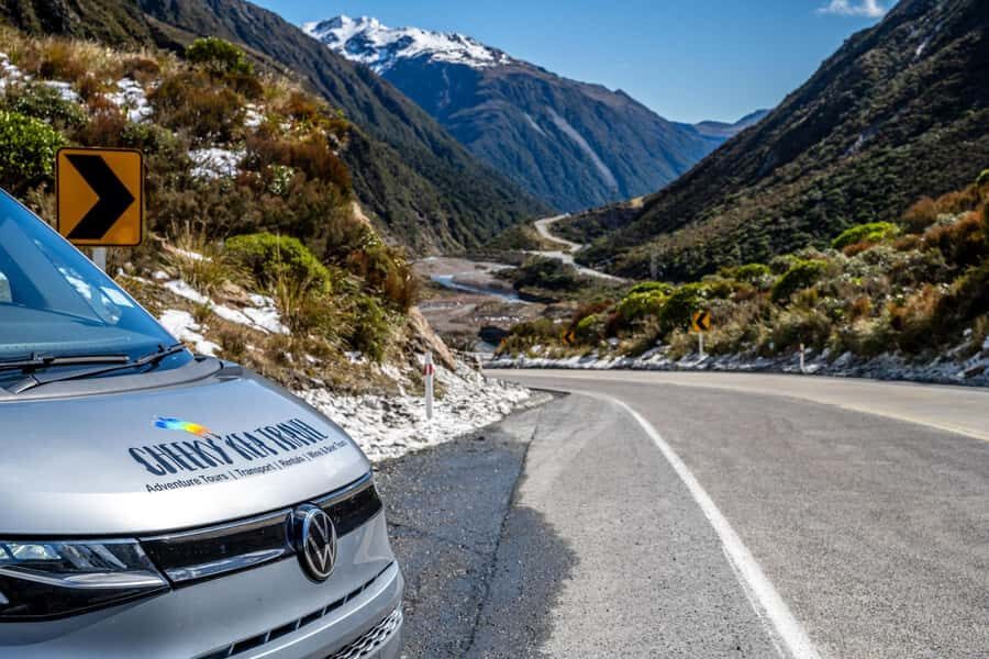 From Christchurch: Arthur's Pass with TranzAlpine & Lunch - The TranzAlpine return to Christchurch: open-air views plus comfort