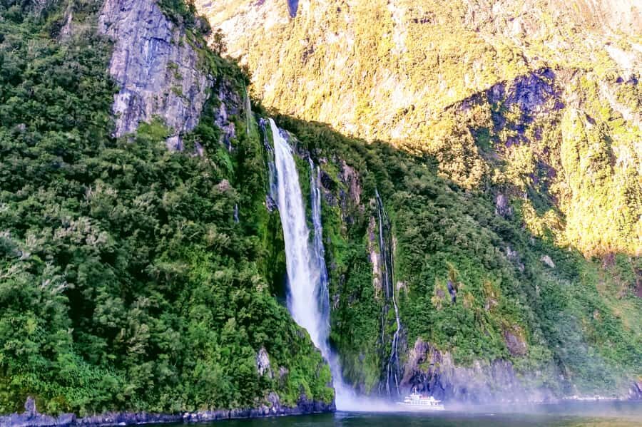 From Queenstown: Milford Sound Premium Day Tour and Cruise - Anita Bay and pounamu (greenstone): the human story on the water