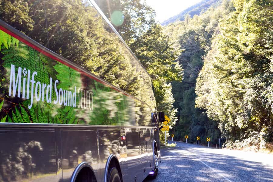 From Queenstown: Milford Sound Premium Day Tour and Cruise - Queenstown departure and the coach ride you won’t hate