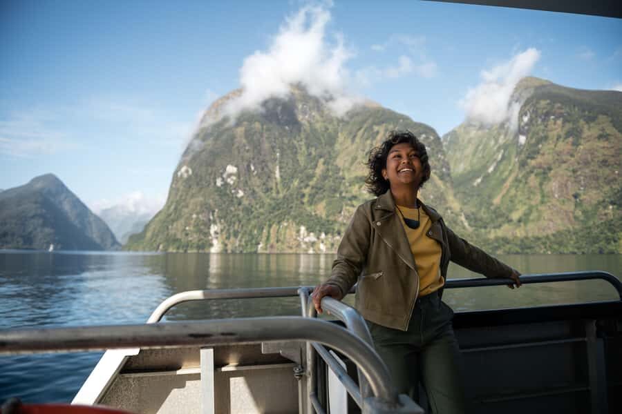 From Te Anau: Doubtful Sound Coach & Cruise - The 3-hour Doubtful Sound cruise: waterfalls, wildlife, and guided storytelling