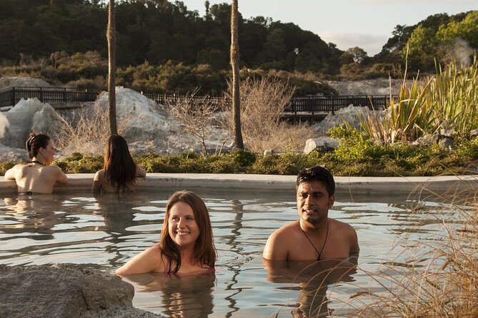 Hell's Gate Mud Bath & Spas - Soaking in the Geothermal Pools: Hot Baths, Cold Dip, and Waterfall Options