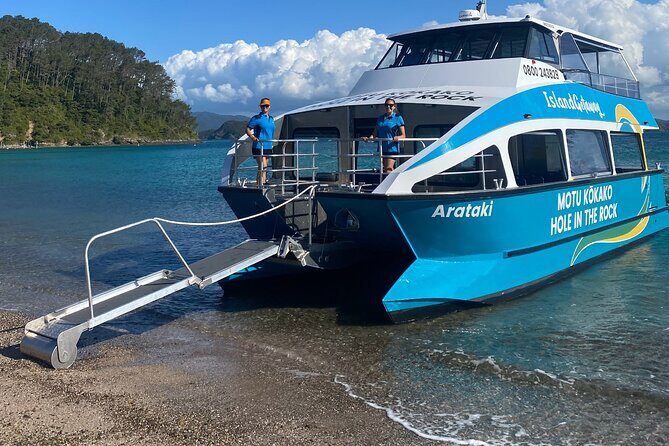 Hole in the Rock Cruise & Island Tour - with two island stopovers - A Half-Day Boat Adventure Through the Bay of Islands’ 144-Isle Playground