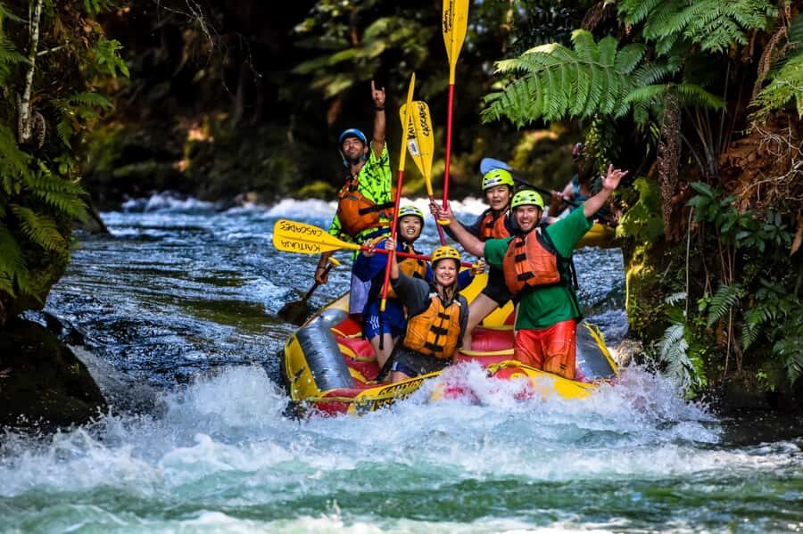 Kaituna River and Tutea Falls Whitewater Rafting - Where you meet: next to Okere Falls, not deep in the countryside