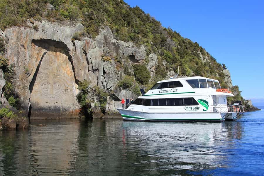 Lake Taupo: 1.5-Hour Māori Rock Carvings Cruise - Ngātoroirangi Māori rock carvings: the main reason you go