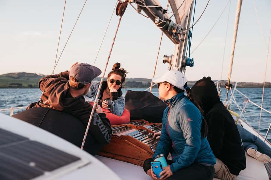 Lake Taupo: Classical Sailing to the Māori Rock Carvings - The Swim Stop: Clear Water, Blankets, and a Real Reset