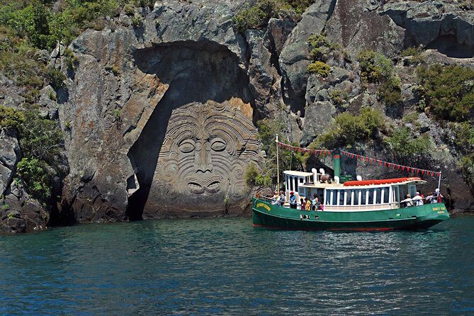 Lake Taupō Māori Rock Carvings Scenic Cruise aboard Ernest Kemp - Onboard Perks: WiFi, Hot Drinks, and Kid Moments