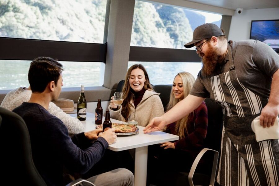Milford Sound: Nature Cruise on a Modern Catamaran - Waterfalls, fur seals, dolphins: spotting wildlife without a safari obsession
