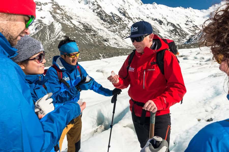 Mount Cook: 3-Hour Tasman Glacier Helicopter Ride and Hike - Walking Tasman Glacier: Crampons, Cut Steps, and Ice Formations