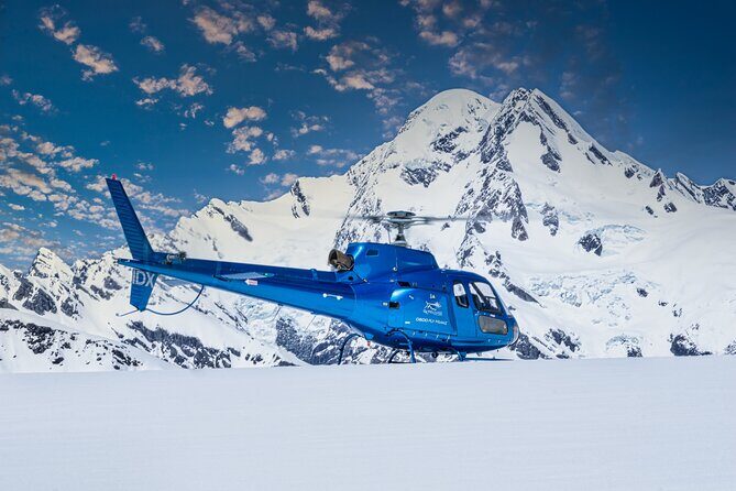 Pilot’s Choice: 2 Glaciers & Snow Landing – 35min - The Franz Josef portion: getting the big-picture view fast