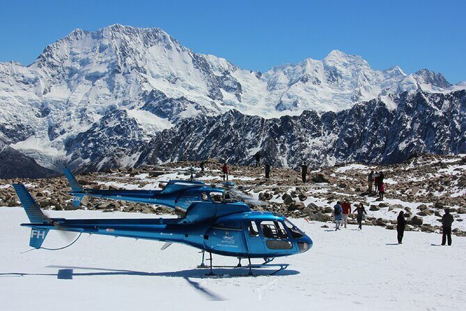 Pilot’s Choice: 2 Glaciers & Snow Landing – 35min - The snow landing: the 10-minute photo moment with real conditions