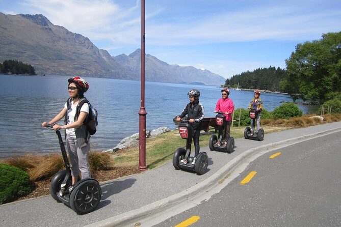 Queenstown Segway Tour - Two hour tour adds lakeside cruising and a short off-Segway break