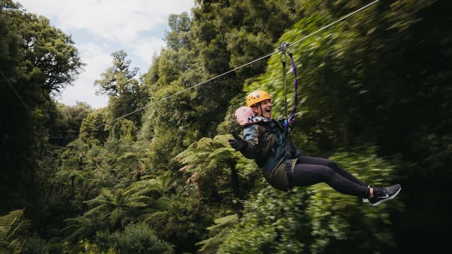 Rotorua: 6 Ziplines, Swing-Bridges & Wildlife Encounters - Six ziplines over Rotorua’s rare native forest