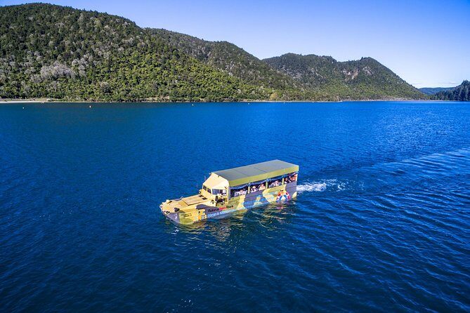 Rotorua Duck Boat Guided City and Lakes Tour - Splashdown on Lake Tikitapu (Blue Lake)