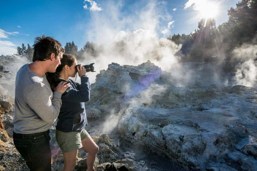 Rotorua: Hell's Gate Outdoor Mud Spa & Guided Walk - Sulphur Spas and the Cool Plunge Pool: Hot-and-Cool Reset