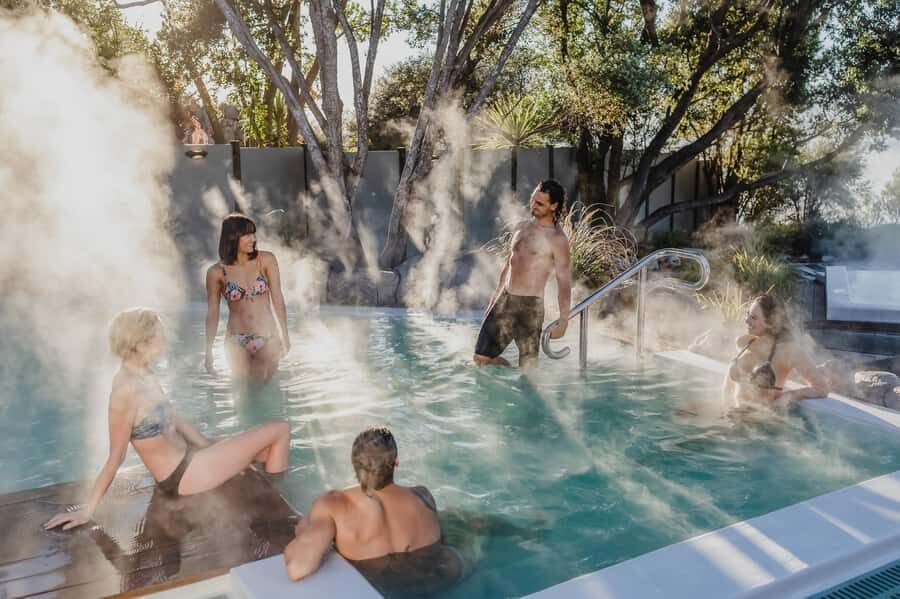 Rotorua: Polynesian Spa Pavilion Hot Pool Bathing (12+ yrs) - What “wellness” feels like here: rest, heat, and gentle movement