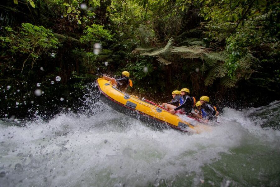 Rotorua Rafting: Kaituna River Rafting Experience-Free Sauna - The Kaituna ride itself: 14 rapids, 3 waterfalls, and big-moment water
