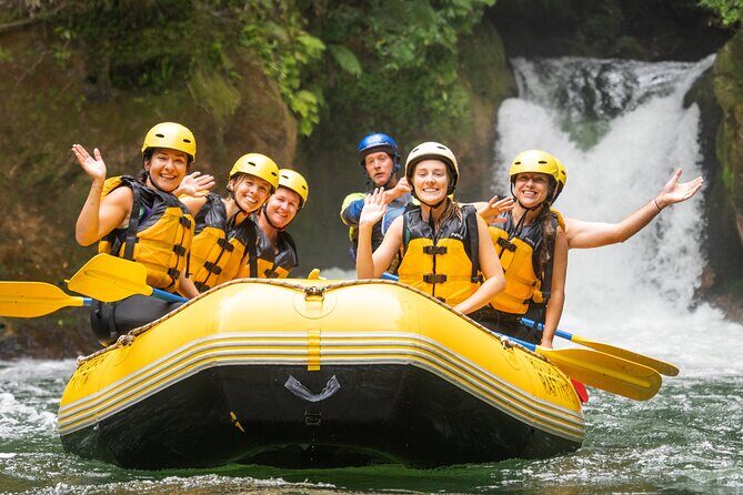 Rotorua Rafting: Kaituna River White Water Rafting & Free Sauna - Tutea Falls and the Big Waterfall Moment