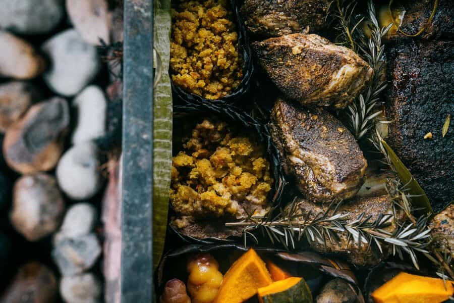 Rotorua: Te Pa Tu Māori Cultural Experience with Dinner - The meal: forest canapés, a 4-course Māori fusion feast, and what Maramataka means for your plate