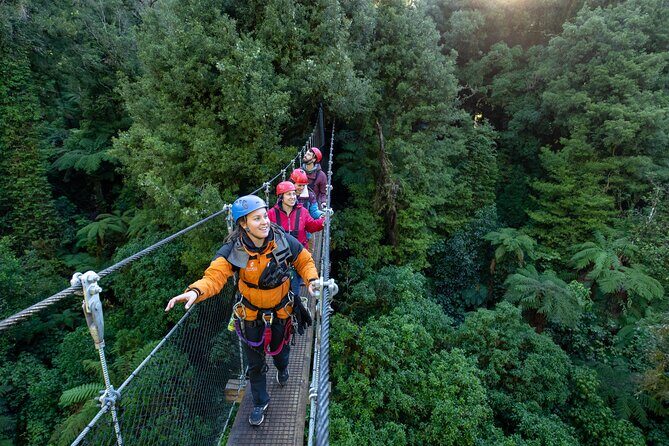 Rotorua’s Ultimate Zipline: 6 ziplines, 400 m Tandem, Cliff Walk - Rotorua Canopy Tours: the mix that makes this feel like more than a zipline
