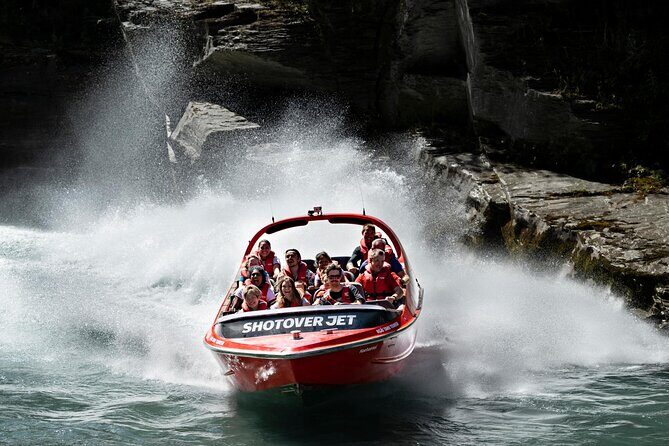 Shotover River Extreme Jet Boat Ride in Queenstown - From Downtown Gold Country to the River Base