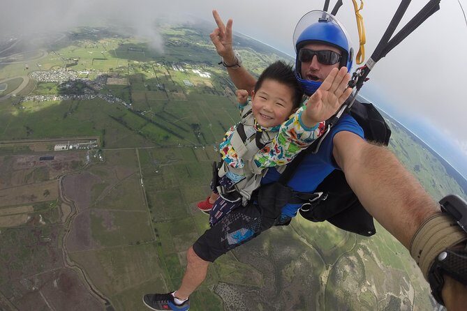 Skydive Auckland - Price: is $214.10 good value for a tandem from up to 18,000ft?