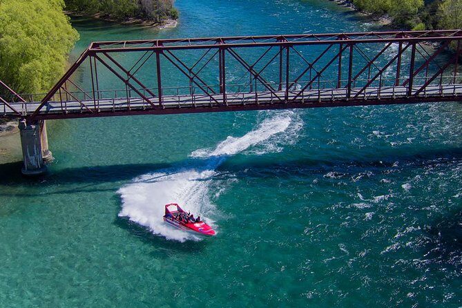 Small Group Jet Boat Adventure on the Clutha River from Wanaka - Small-group comfort and the Albert Town transfer (plus the 261 Lake Hawea-Albert Town Road start)