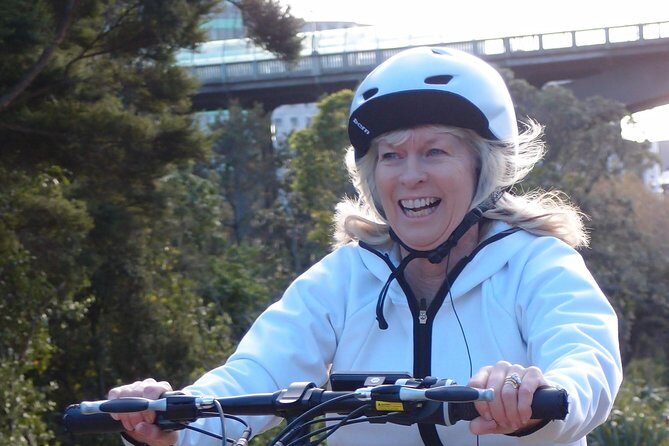 The Classic: our most popular electric bike tour of Auckland's Highlights - Viaduct Harbour: sailing history and a waterfront reset