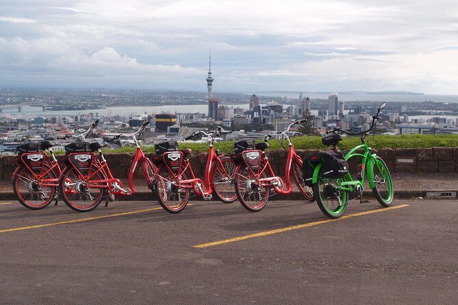 The Classic: our most popular electric bike tour of Auckland's Highlights - Silo Park and Westhaven views: the City of Sails lesson