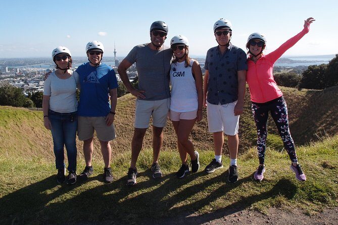 The Classic: our most popular electric bike tour of Auckland's Highlights - Auckland Harbour Bridge and Wynyard Quarter: moving from past to future