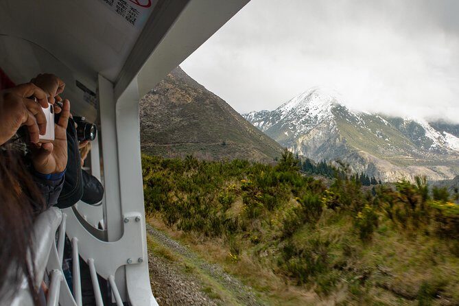 TranzAlpine Train Journey: Christchurch to Greymouth - The open-air viewing decks: where your photos and patience both improve