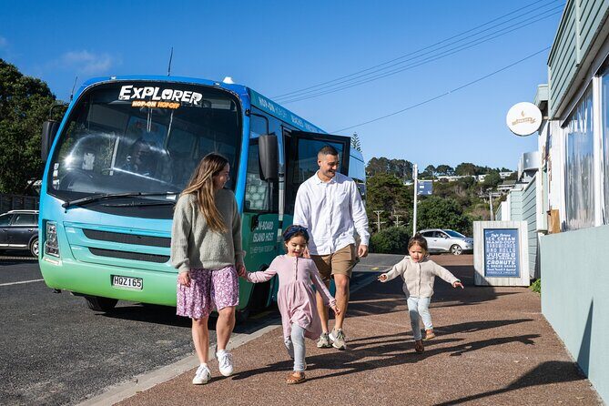 Waiheke Island Hop-On Hop-Off Explorer Bus - Getting to Matiatia and understanding your ticket