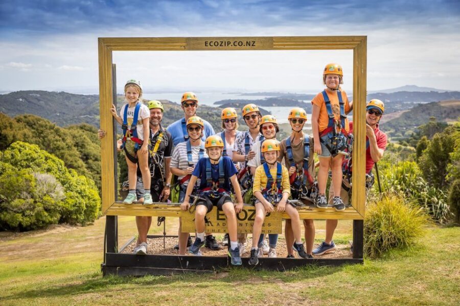 Waiheke Island: Zipline and Native Forest Adventure Trip - The mini-tour of beaches and million-dollar views (without wasting your time)