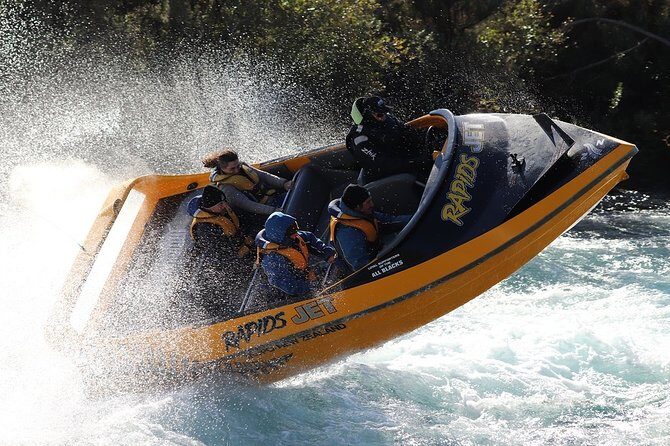 Waikato River Jet Boat Ride from Taupo - The rapids and spins: how the adventure is paced