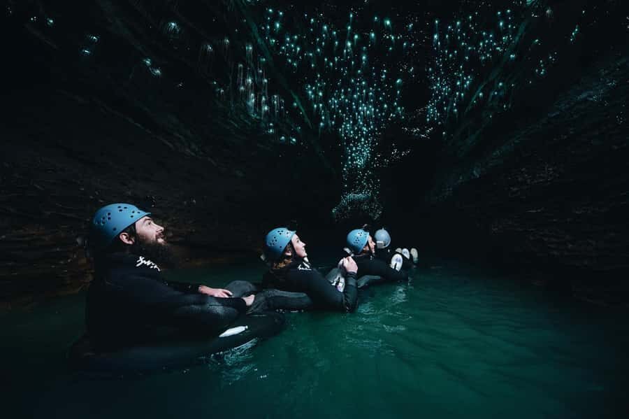 Waitomo Caves: Labyrinth Black Water Rafting Experience - Emerging into the Waitomo forest and finishing with a hot shower