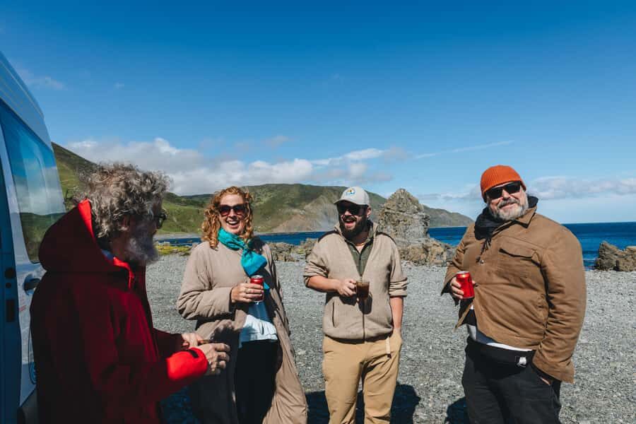 Wellington: Half Day Seal Coast Safari - Tongue Point Fur Seals: What Close (Safe) Watching Looks Like