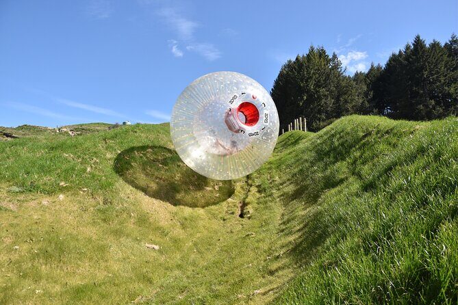 Zorb Inflatable Ball Ride from Mount Ngongotaha in New Zealand - Zorb on Mt Ngongotaha: Rotorua’s Original Roll-Down